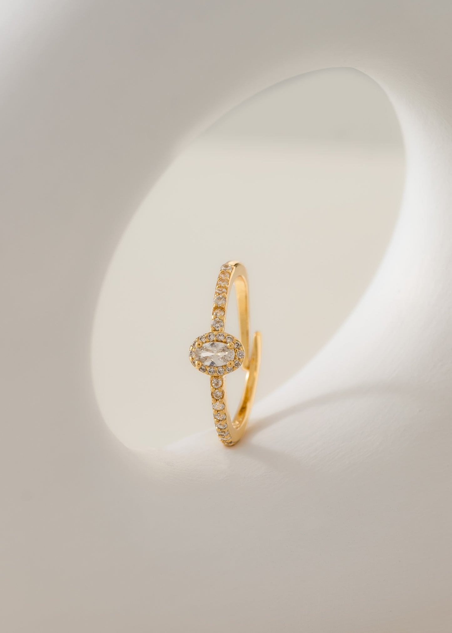 Anillo Dynasty Cristal o Verde Ajustable