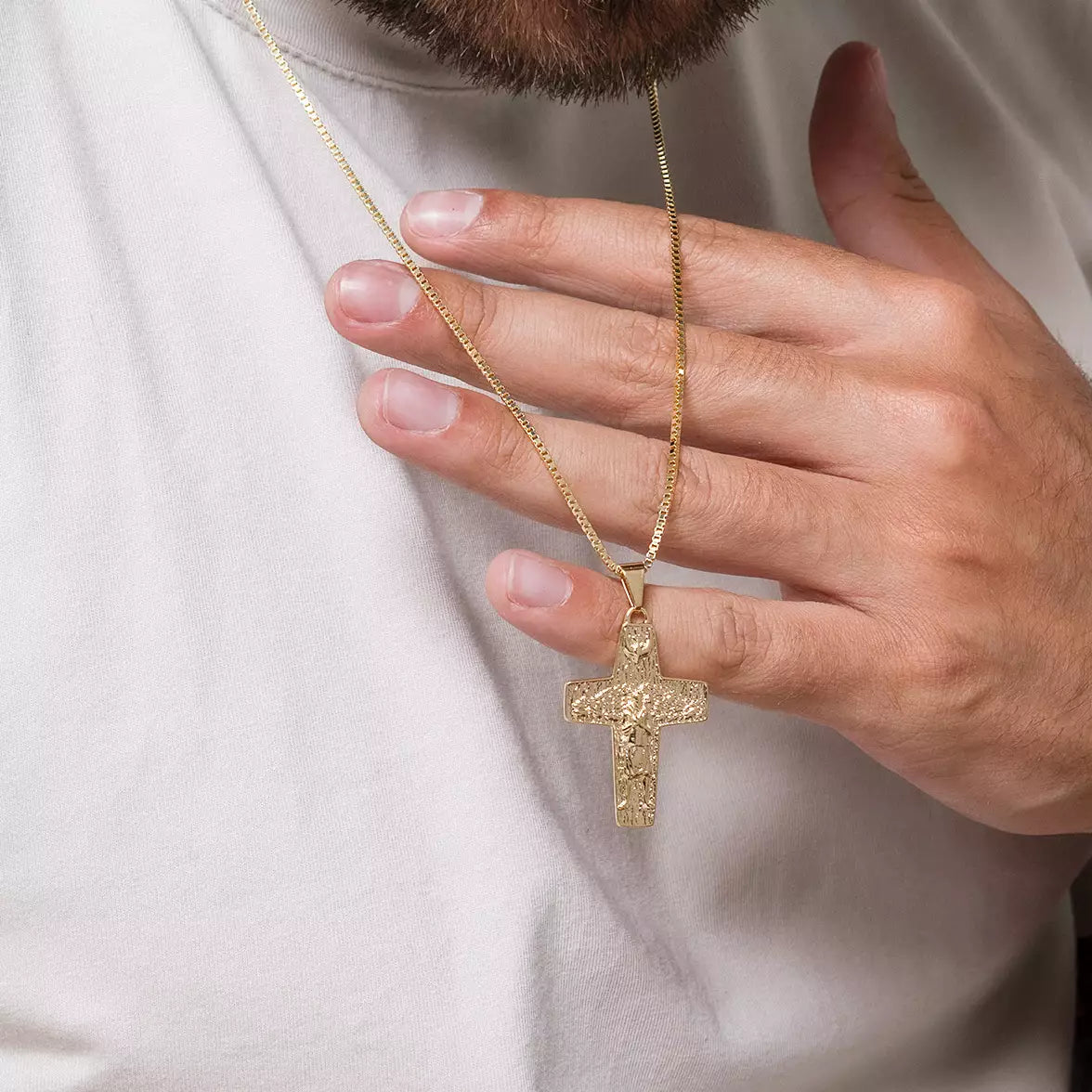DIJE CRUZ BUEN PASTOR
