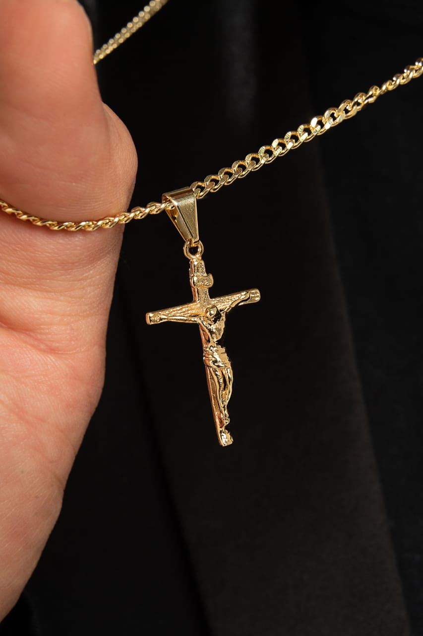 Combo Cubana 65cm + Dije Cristo