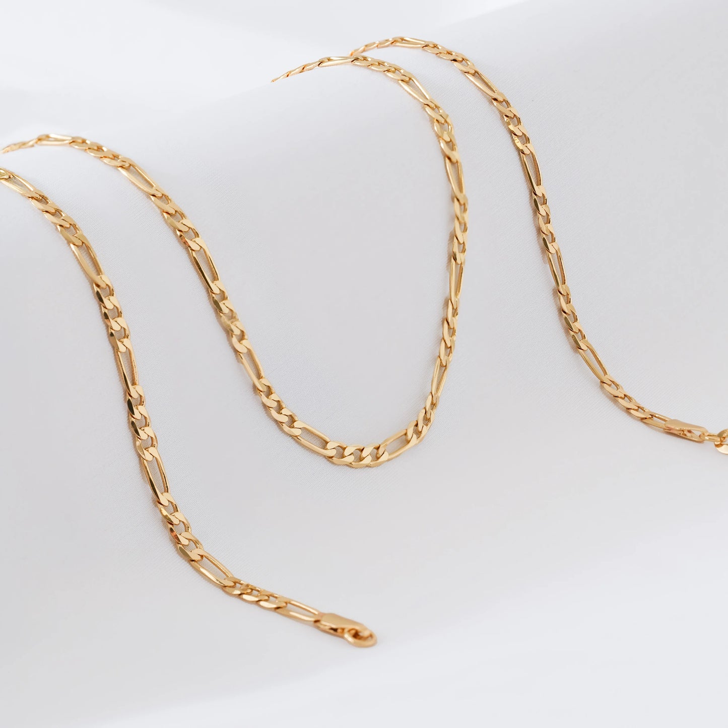 Cadena 3 x 1 Diamantada 65 Cms 3 mm