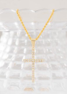 Cadena Lazo 45CM+ Dije Cristal