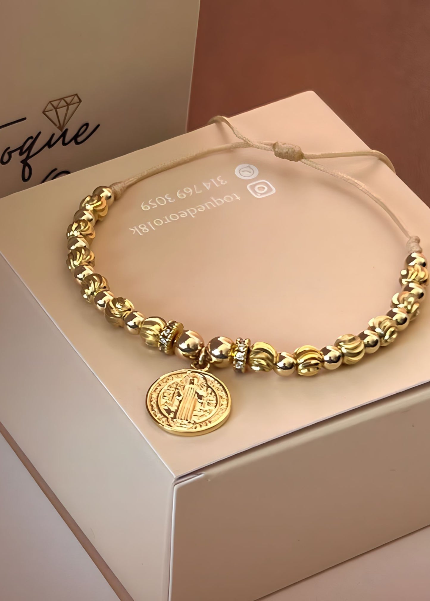 Pulsera San Benito Protección De Lujo