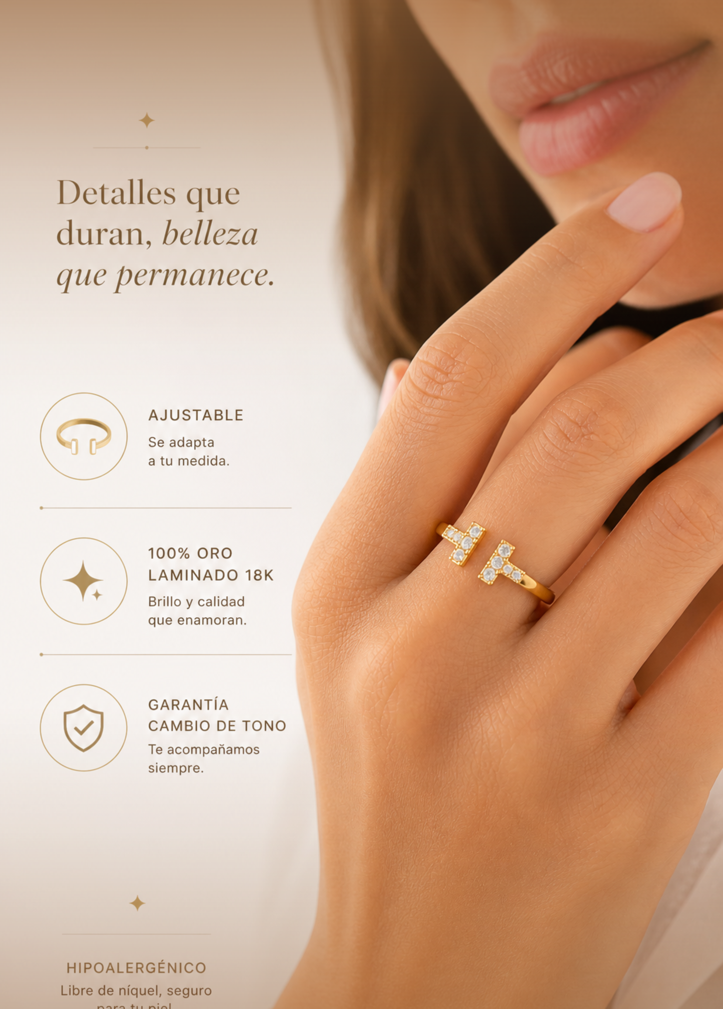 Anillo Ajustable Tiffan