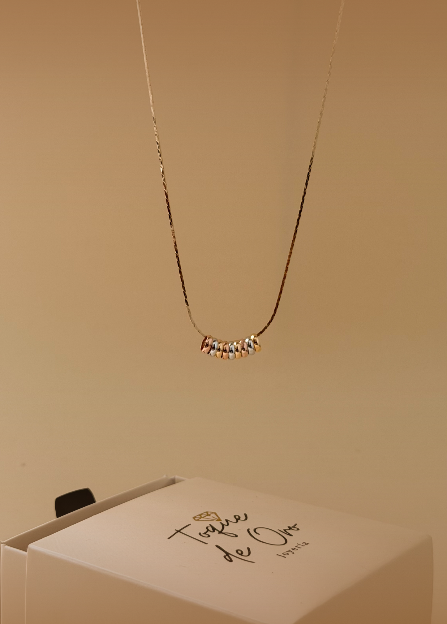 Collar de lujo Aros 3 Oros