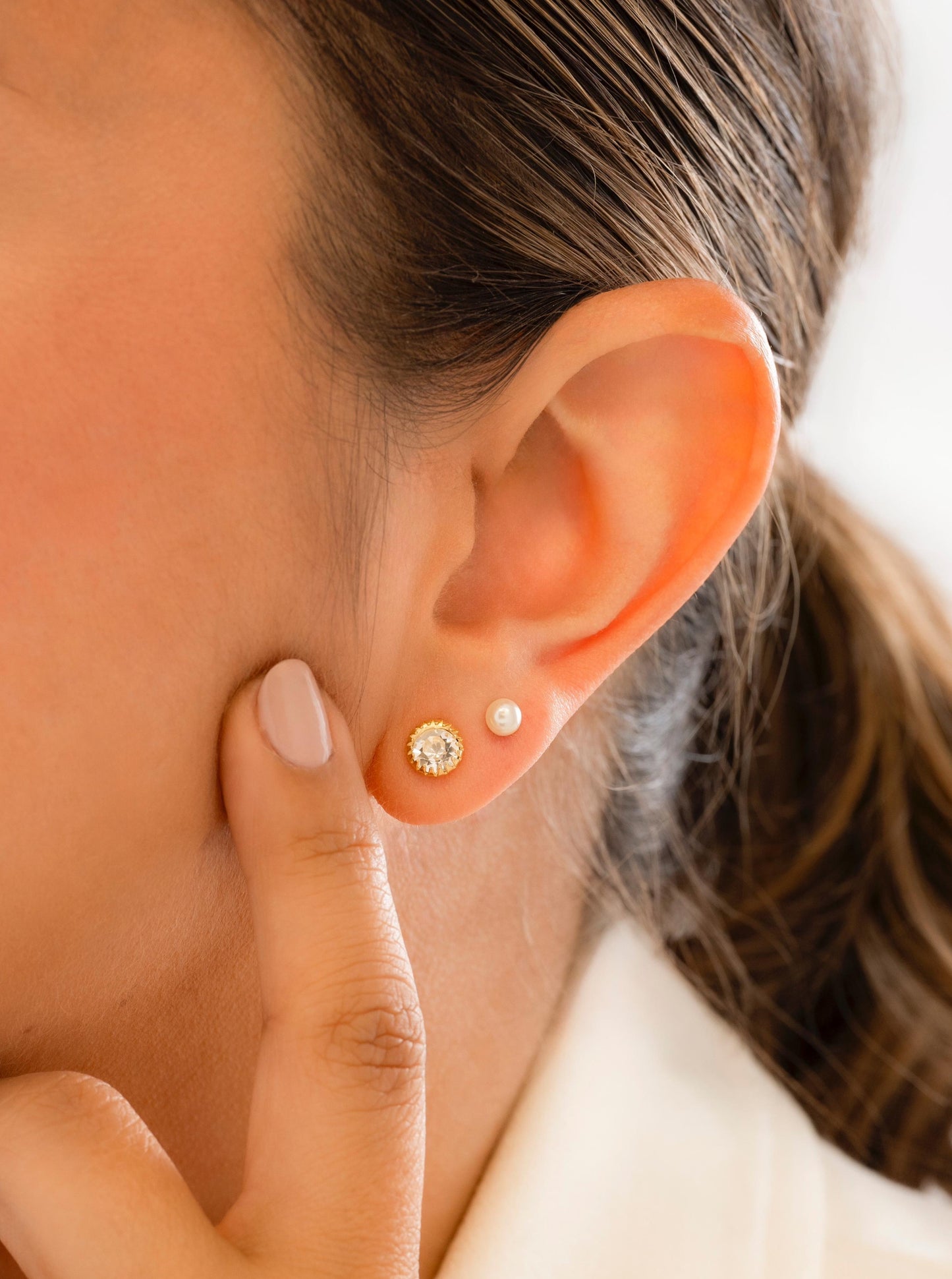 ARETE EXCLUSIVO CIRCON + TOPO PERLA