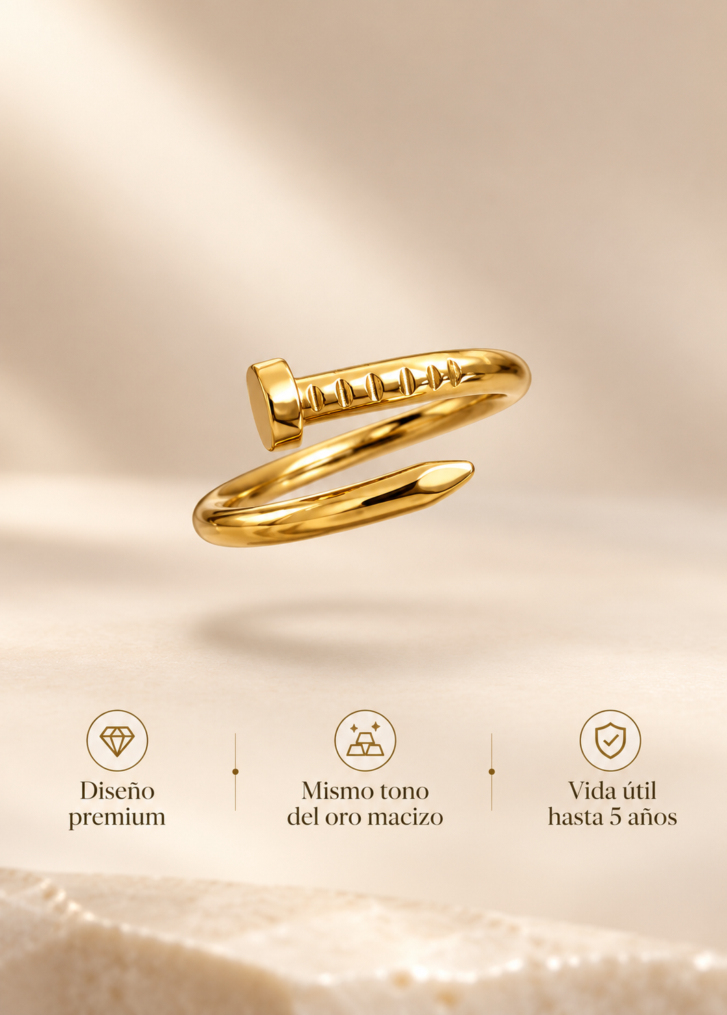 Anillo Clavo Clasic