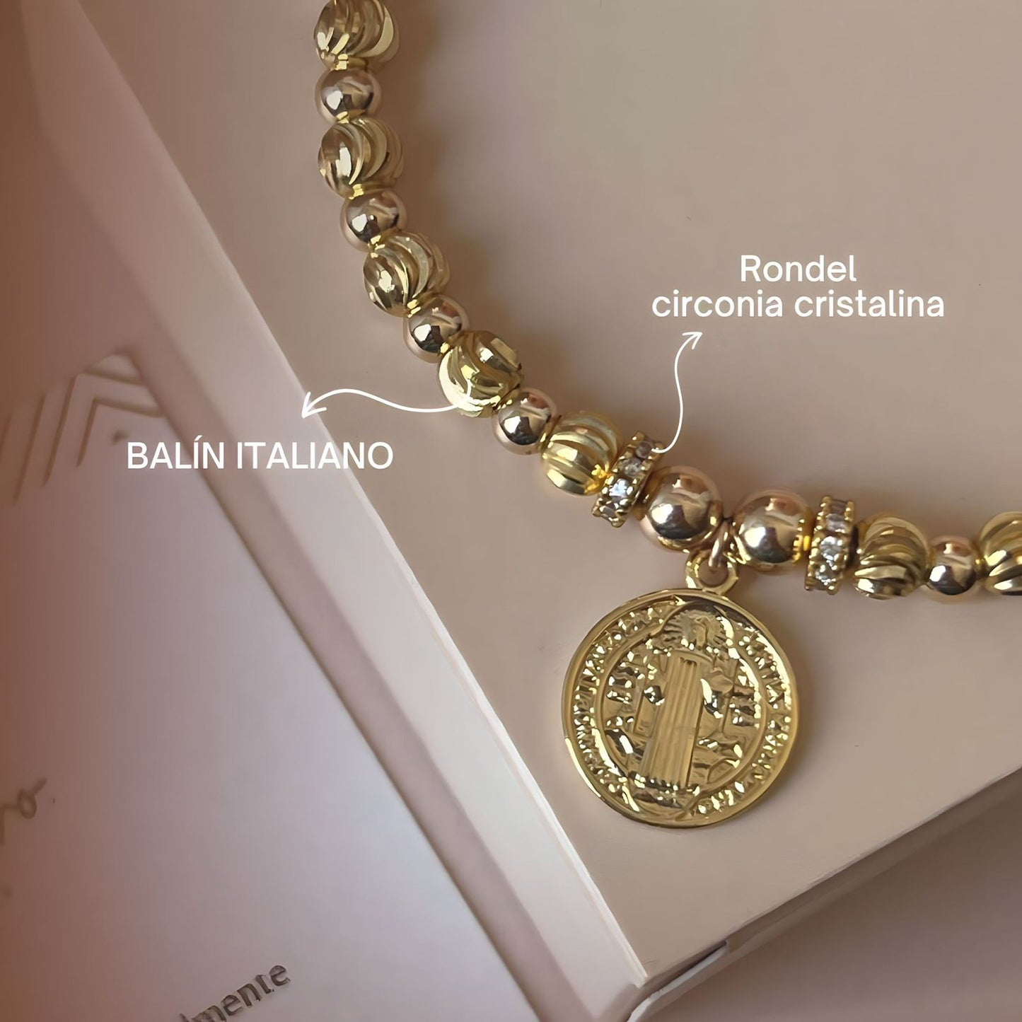 Pulsera San Benito Protección De Lujo