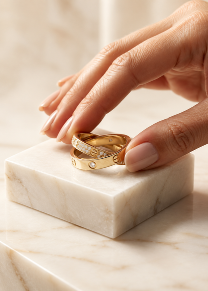 Anillo edicion limitada Duo Cartier