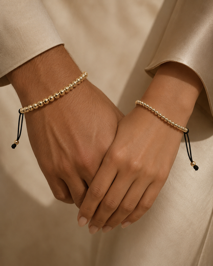 JUEGO DE PULSERAS PAREJAS BALIN