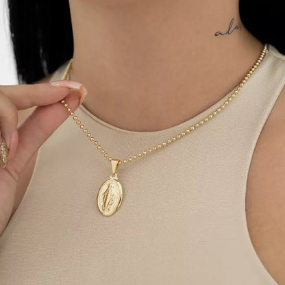 DIJE VIRGEN MILAGROSA MEDIANA