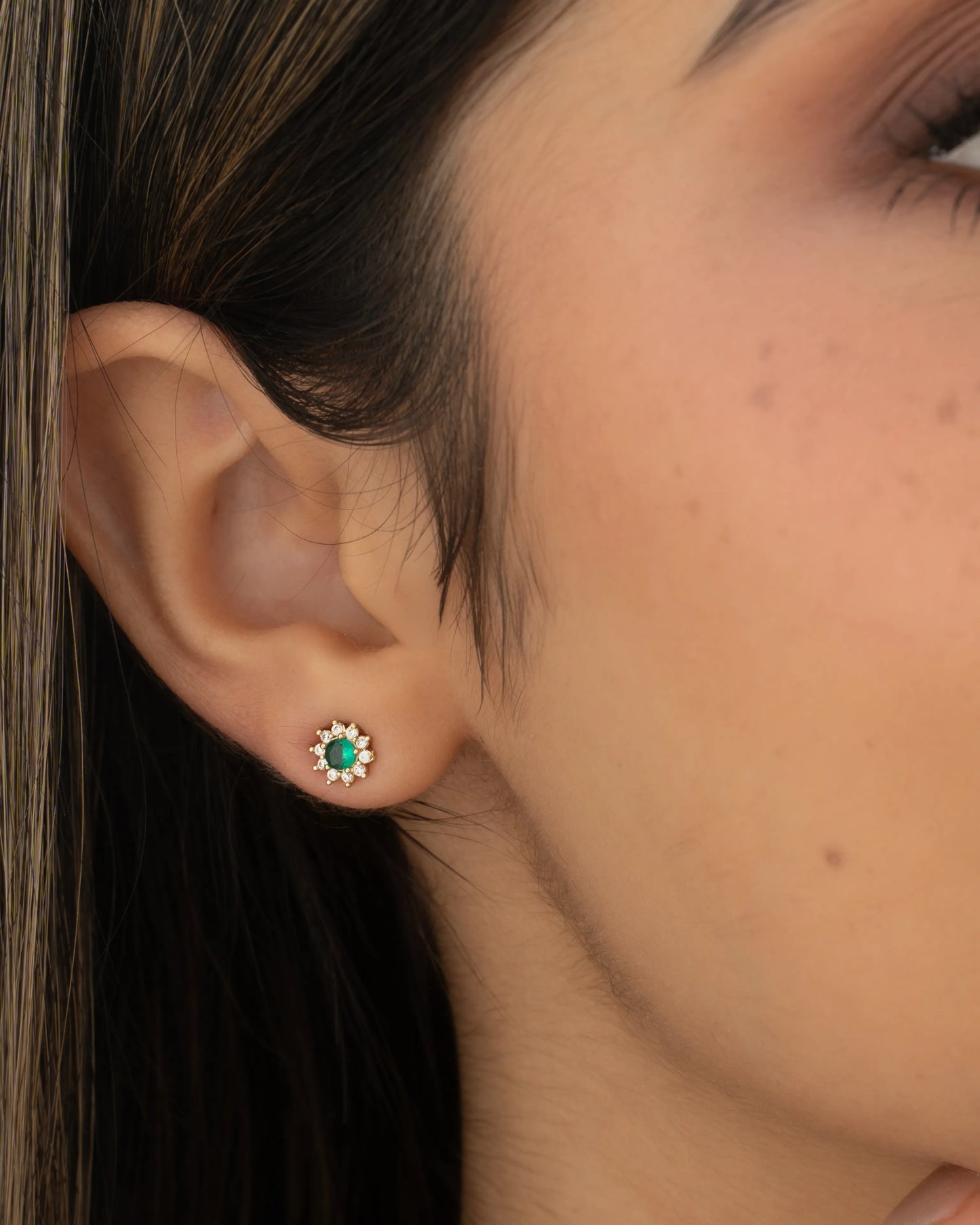 Arete Green Flor 6 mm