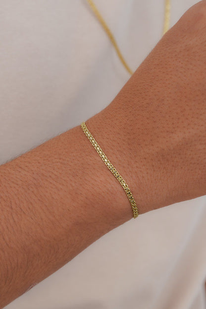 Pulsera Tejido Chino 2 Mm 16 Cms