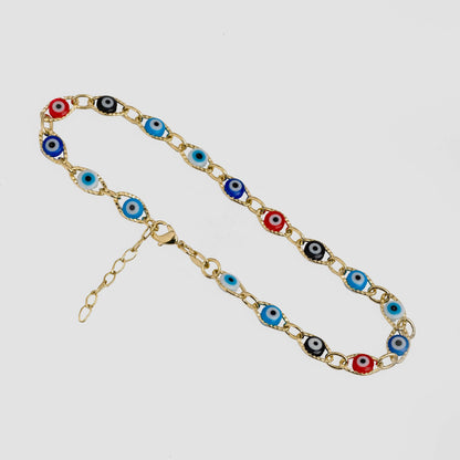 TOBILLERA MILTUCOLOR OJO TURCO 23CM + EXTENSOR