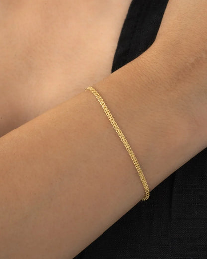 Pulsera Tejido Chino 2 Mm 16 Cms