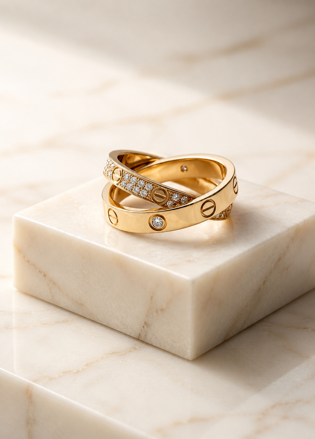 Anillo edicion limitada Duo Cartier