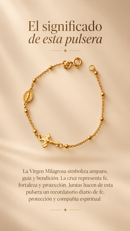 Pulsera Doble Proteccion  17.5 cm