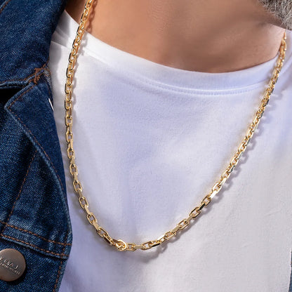 CADENA PREMIUM AROS GRUESA 65CM