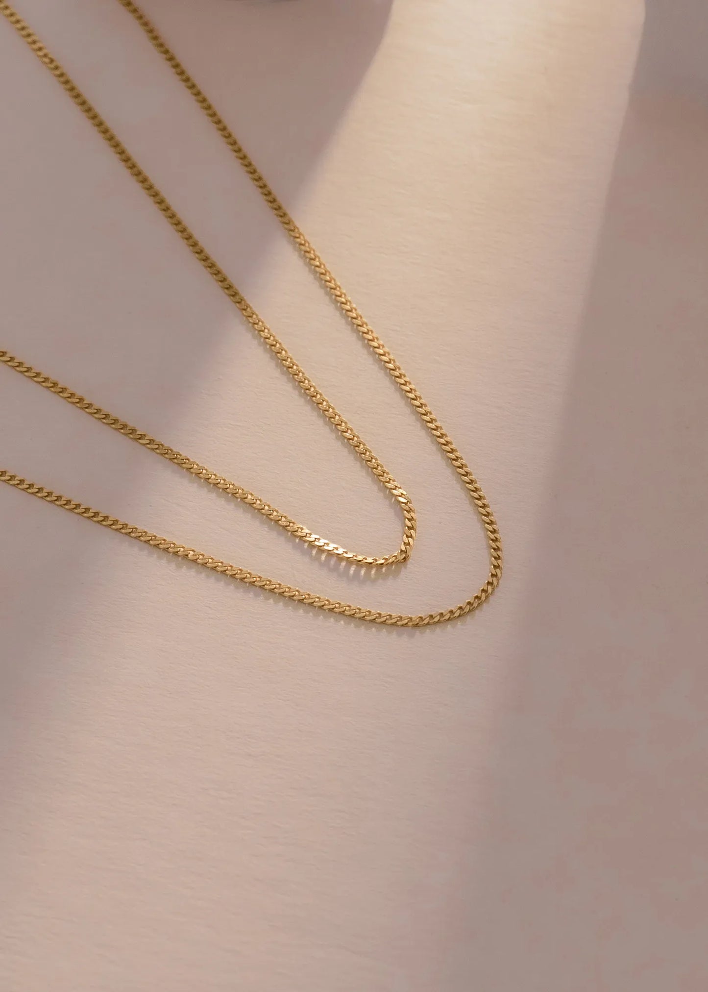 Cadena Cubanita  1.5 mm 65 Cms