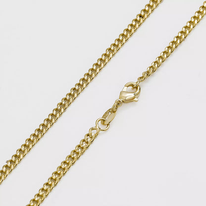 CADENA CUBANA ESLABON U 45CM