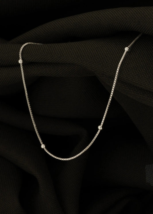 Cadena Veneciana Saturno 0,8 mm 45 Cms