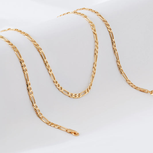 Cadena 3 x 1 Diamantada 65 Cms 3 mm