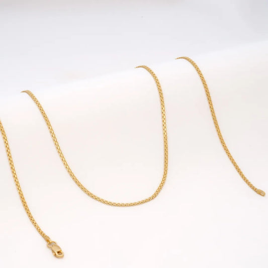 CADENA TEJIDO CHINO 2MM 45CM