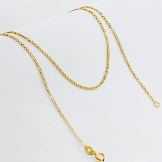 Cadena Cubanita  1.5 mm 65 Cms