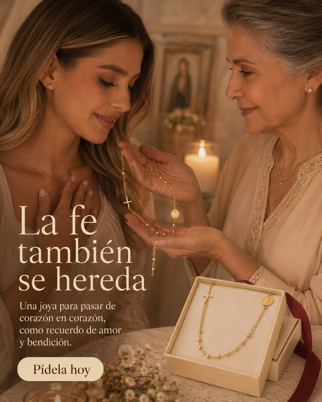 Rosario Benedictus 43 Cms + Extensor