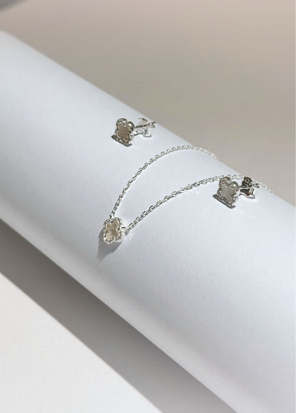 Conjunto Clover Nacar 0,7 mm 40 Cms + Ext