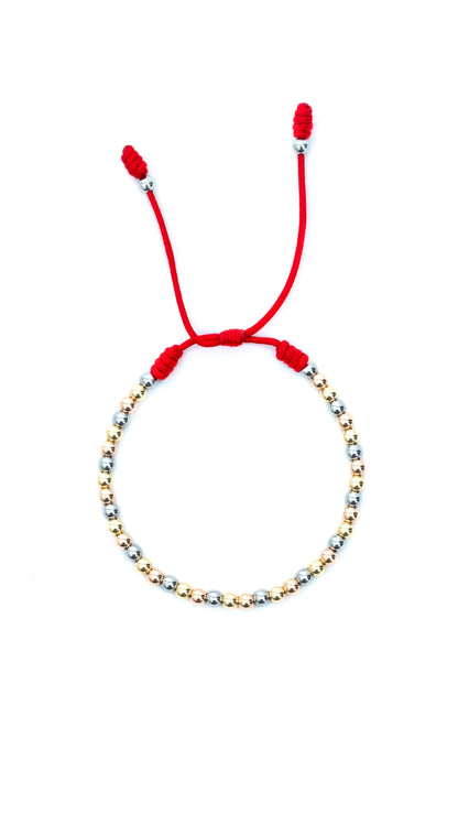 Pulsera 3 Oros De Lujo