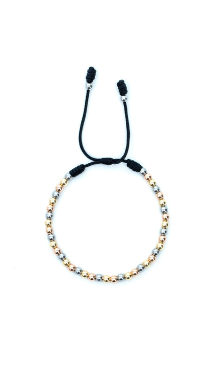 Pulsera 3 Oros De Lujo