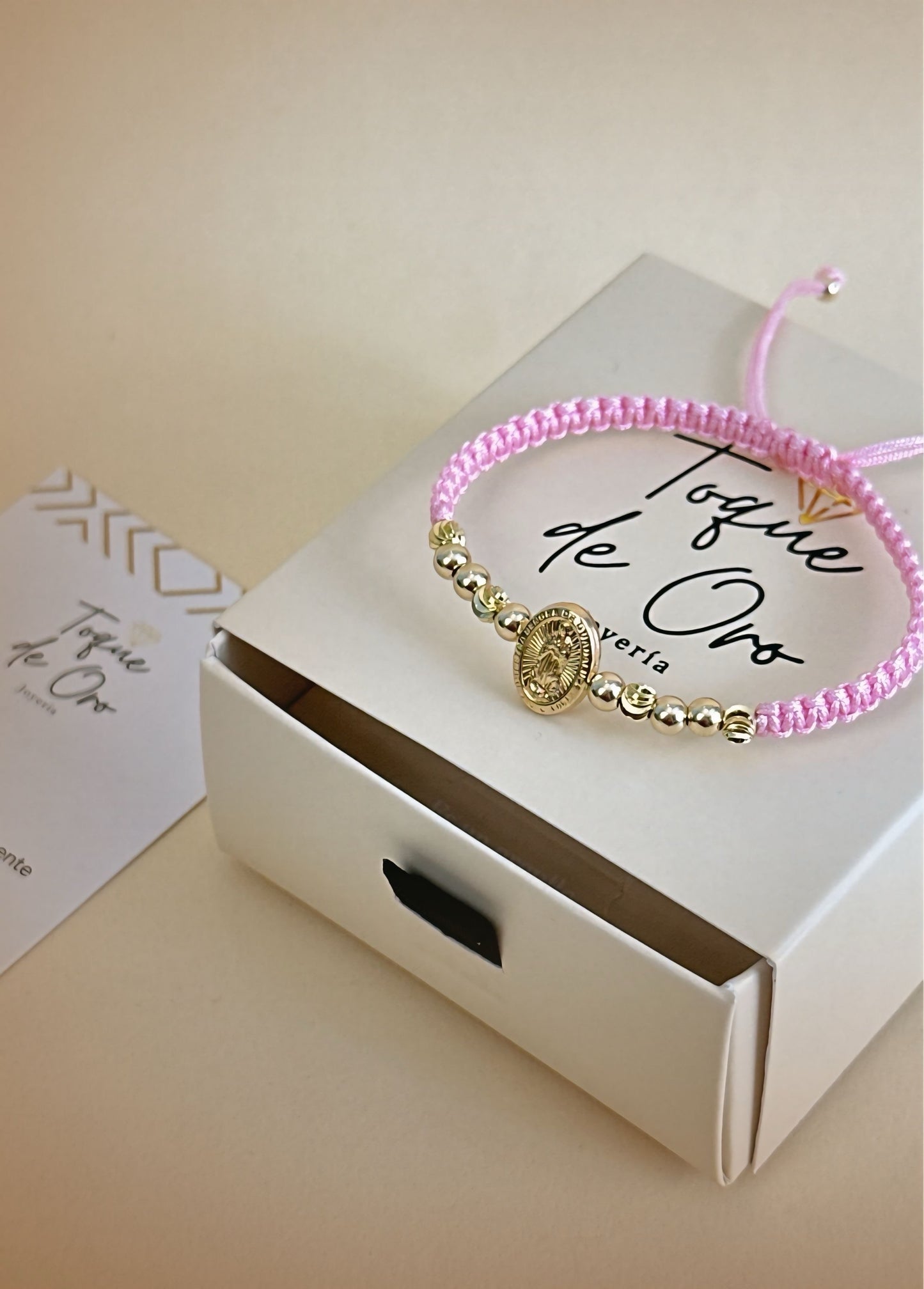Pulsera  Guadalupe Rosa