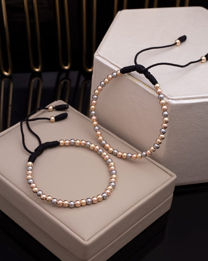 Pareja Pulseras 3 Oros.