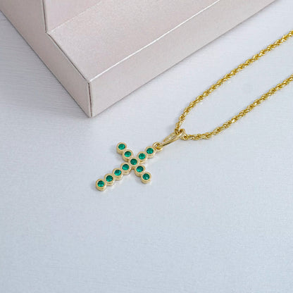 CRUZ VERDE SWAROSVKI 2.5CM