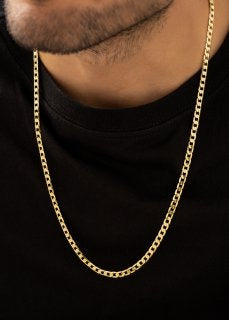 Cadena Cubana Semigruesa 5 Mm 65 Cms