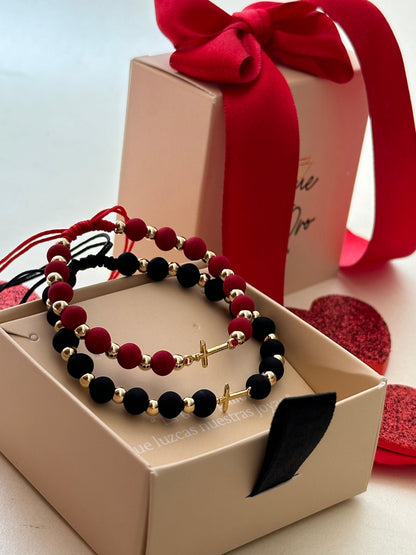 HERMOSO COMBO PULSERAS CRUZ