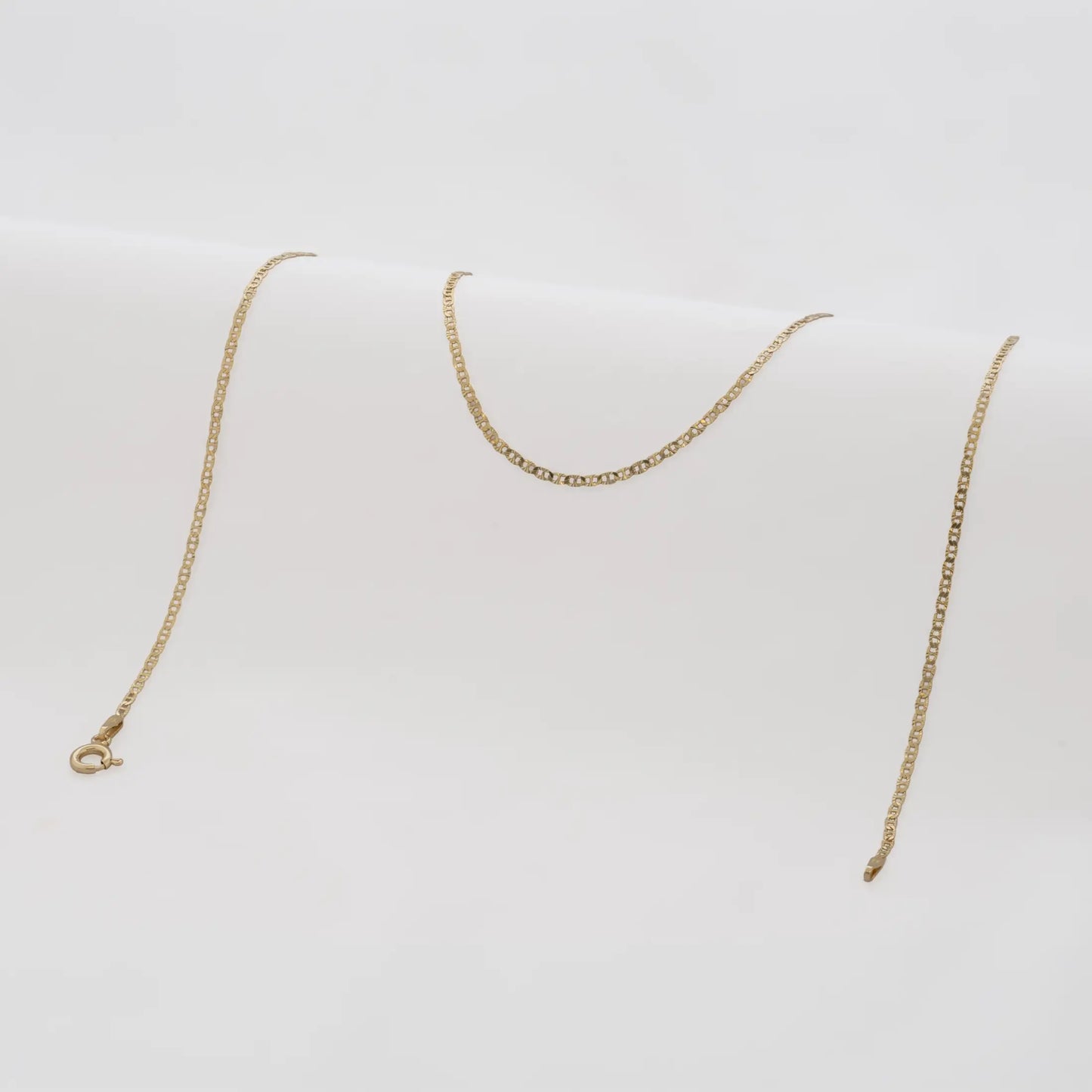 Cadena Escalerita Con Destellos 1.7 mm 45 Cm