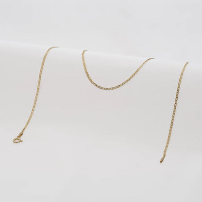 Cadena Escalerita Con Destellos 1.7 mm 45 Cm