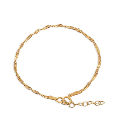 Pulsera Singapur 1,8 mm 16 Cms