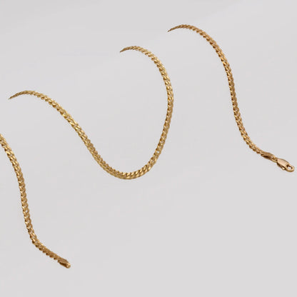 Cadena Cuban italiana 3,1 mm 65 Cms