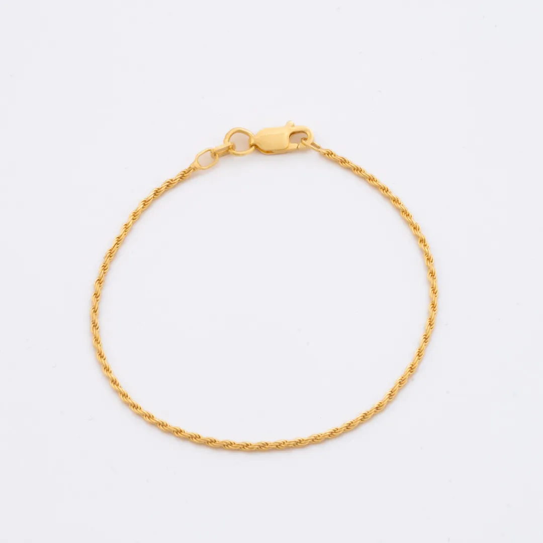 Pulsera Lazo Italiano 1.3 mm 19.5 Cms