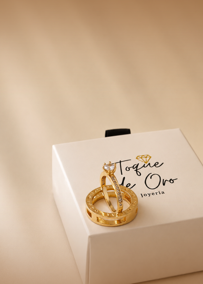 Anillo 2 en 1  Bvlgari