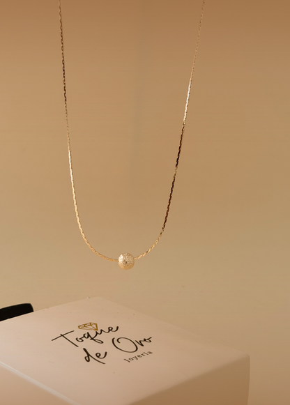 Gargantilla 40cm Balin diamantado 6 mm