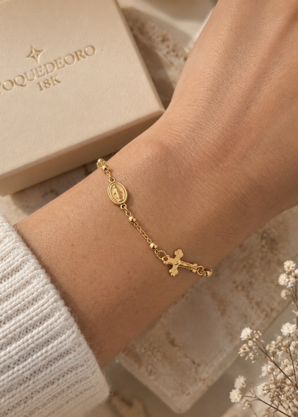Pulsera Doble Proteccion  17.5 cm