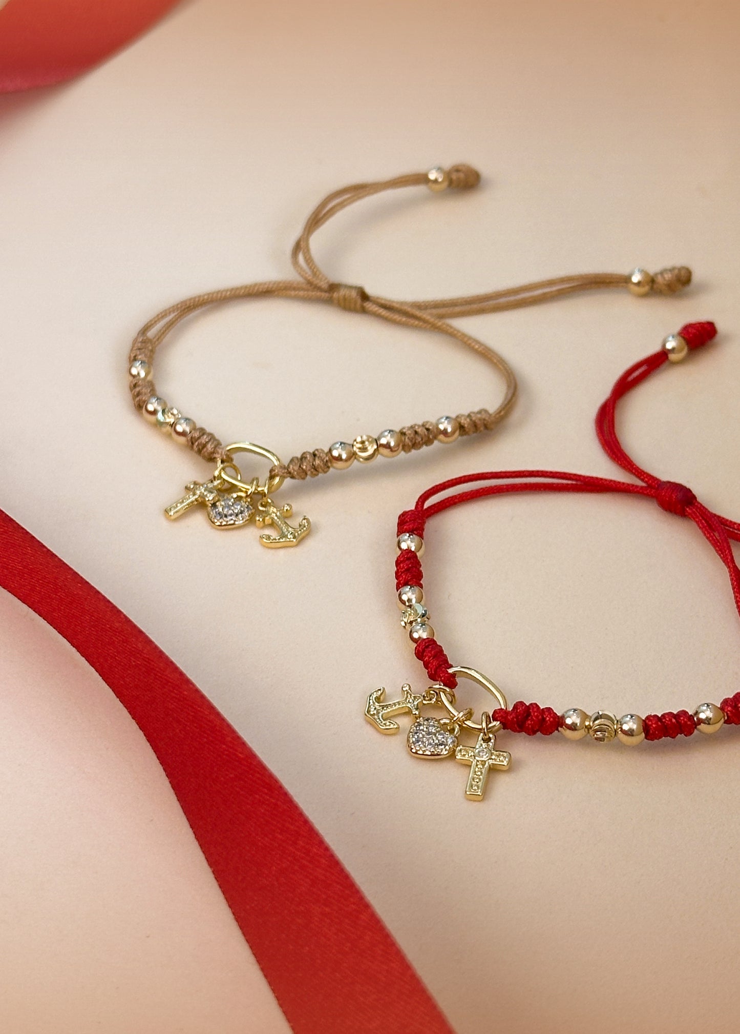 Pulsera 3 Gracias ( Amor, Fe & Esperanza)