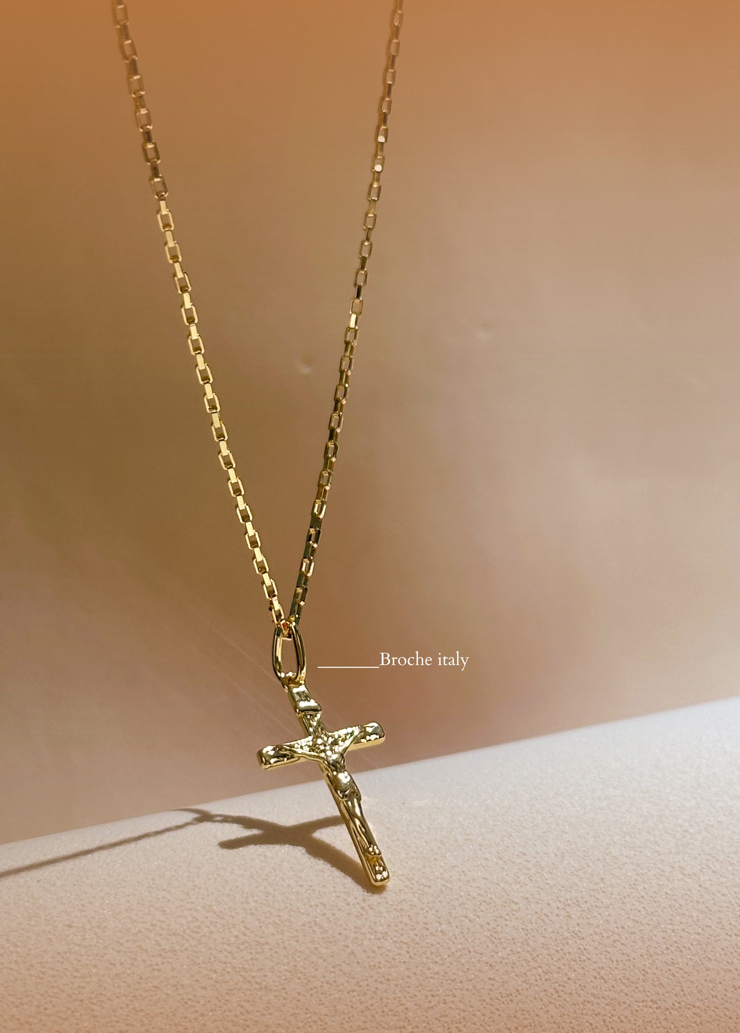 Combo Cadena 65 Cms + Cristo