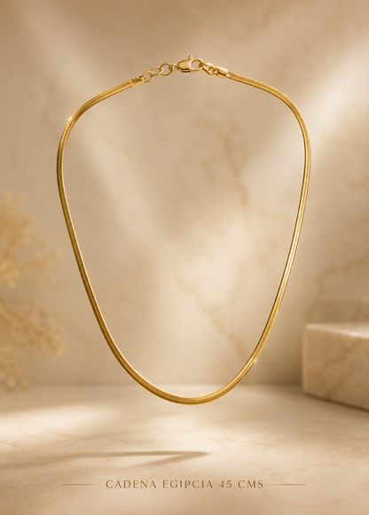 Cadena De Lujo Egipcia 45 cms
