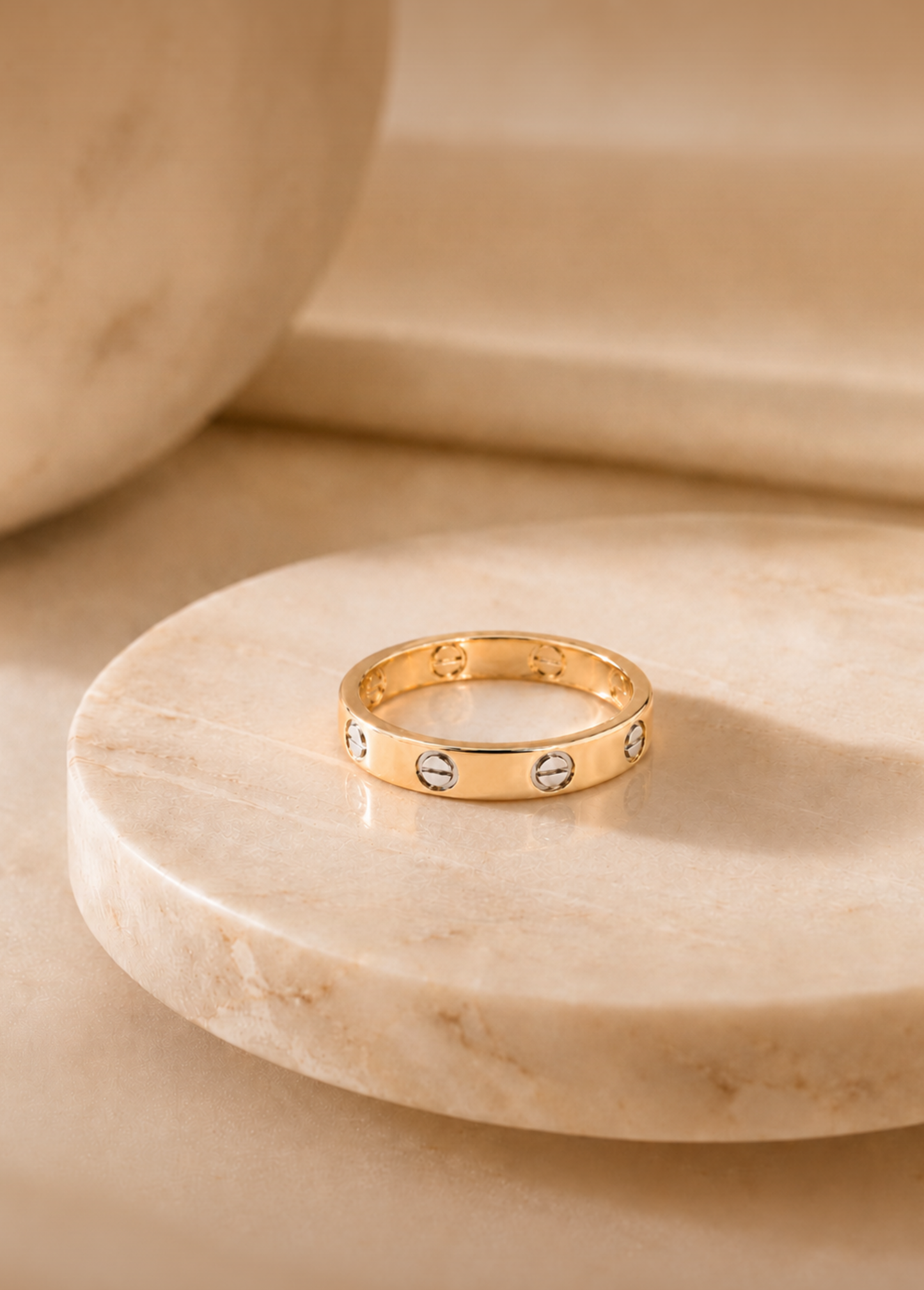 Anillo Dorado y Plata CT