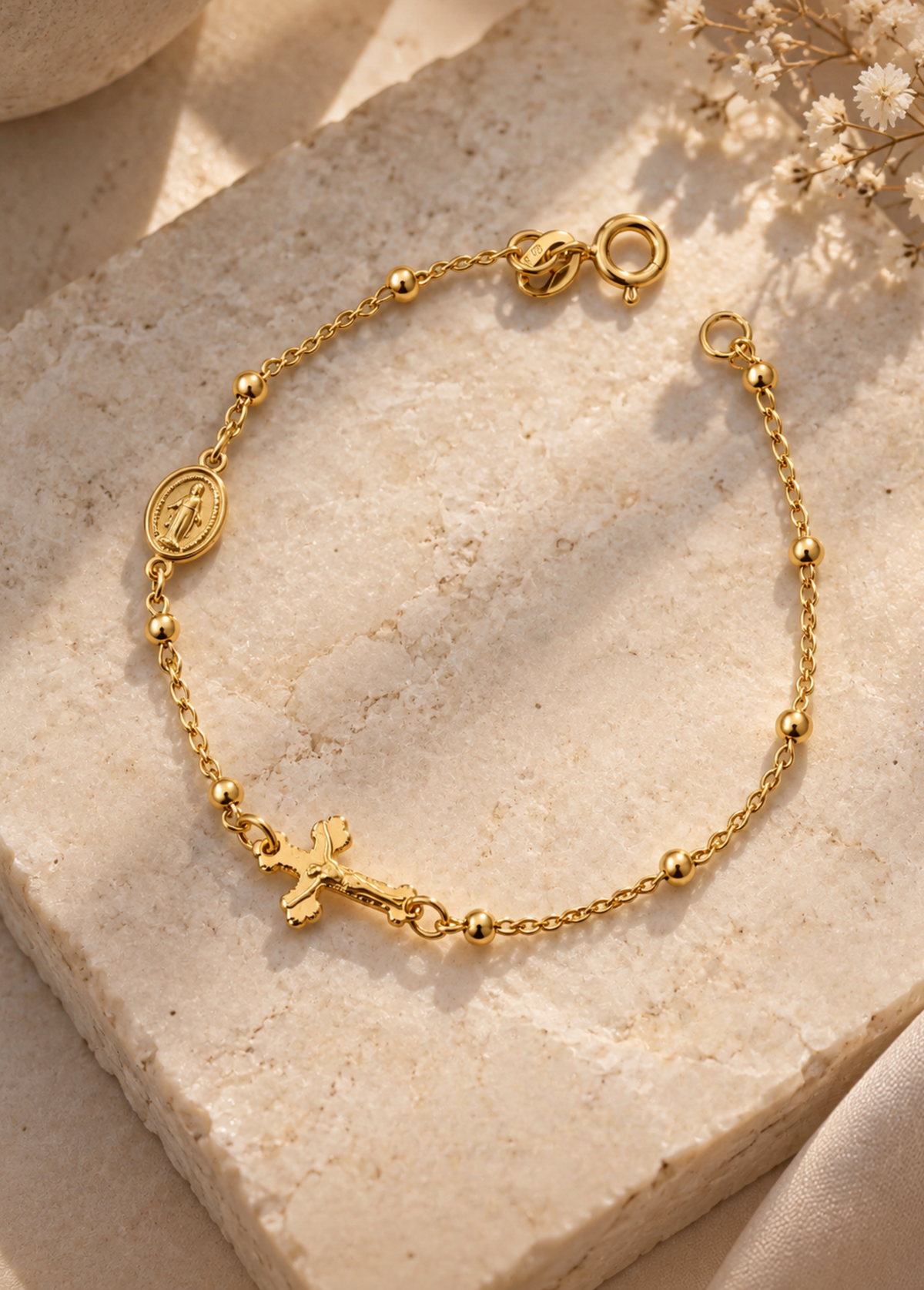 Pulsera Doble Proteccion  17.5 cm