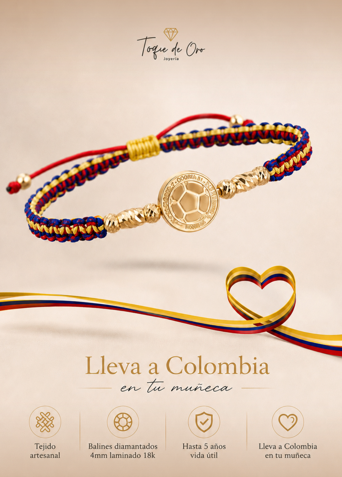 Pulsera Oficial selección Colombia